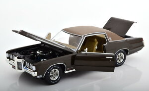 Ertl/Auto World 1/18 |eBAbN Ov SJ 1969 _[NO[ ^bN uE 1002 Pontiac Grand Prix darkgreen-metallic brown Limited Edition 1002 pcs