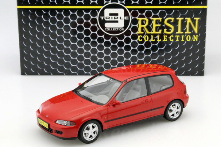 楽天市場 トリプル9 1 18 ホンダ シビック Vti Eg6 レッド Triple9 Honda Civic Vti Eg 6 1992 Reowide モデルカー カタログ Shop