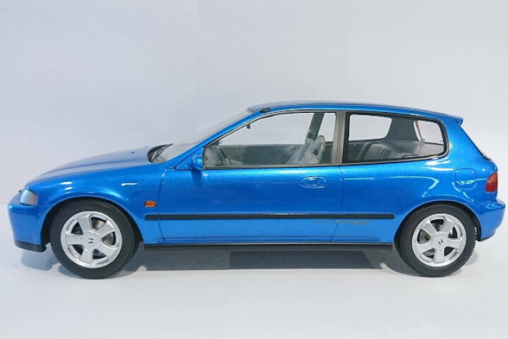 楽天市場 トリプル9 1 18 ホンダ シビック Vti Eg6 ブルー Triple9 Honda Civic Vti Eg 6 1992 Reowide モデルカー カタログ Shop