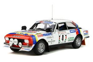 Ibg[[r 1/18 vW[ 504 TEAM ESSO #4 Tt@[ 1978 D PEUGEOT WINNER RALLY SAFARI NICOLAS - LEFEBVRE