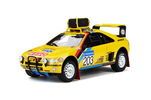 Ibg[ OTTO 1/18 vW[ 405 ^[{ T16 #203 _J[[ 1990 D PEUGEOT 405 TURBO T16 N 203 WINNER RALLY PARIS DAKAR 1990 A.VATANEN B.BERGLUND