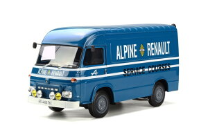�I�b�g�[ OTTO 1/18 SAVIEM SB2 �o�� �A�V�X�^���X �R�[�X �A���p�C�� ���}��24���� SAVIEM - SB2 VAN ASSISTANCE COURSES ALPINE 24h LE MANS BLUE
