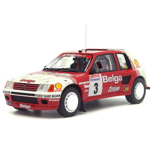 �I�b�g�[ OTTO 1/18 �v�W���[ 205 T16 �O���[�vB #3 �C�[�y�� �����[ 1985 Peugeot 205 T16 Groupe B #3 Rally Ypres 1985 Darniche, Mahe