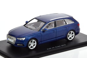 Xp[N 1/43 AEfB A4 Aog 2016 u[ Audi Avant bluemetallic