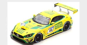 Xp[N 1/18 ZfXxc GT-S AMG GT3 }tB^[`[ #48 24h juNN 2017 K.HEYER - B.SCHNEIDER - I.DONTJE - P.ASSENHEIMER YELLOW MERCEDES BENZ - GT-S AMG GT3 TEAM MANN-FILTER N 48 24h NURBURGRING