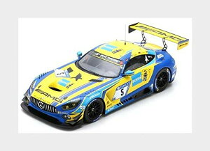 Xp[N 1/18 ZfXxc AMG GT3 `[ZfX AMG `[ubNt@R N 5 3rd 24h juNN 2018 YELLOW MERCEDES BENZ TEAM MERCEDES AMG TEAM BLACK FALCON NURBURGRING 2018 Y.BUURMAN T.JAEGER J