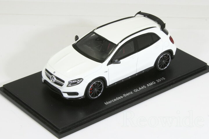 楽天市場】スパーク 1/43 メルセデス・ベンツ GLA45 AMG 2015 ホワイト 