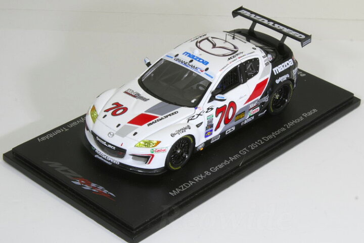 楽天市場】スパーク 1/43 マツダ RX-8 グランダムGT 2012 デイトナ24 