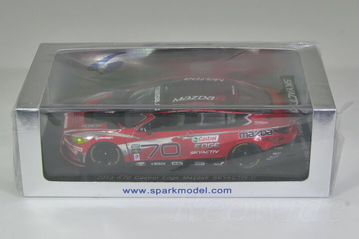 楽天市場】スパーク 1/43 マツダ特注 アテンザ セダン 2013 Mazda6 