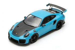 Xp[N 1/18 |VF 911 (991-2) GT2 RS 2018 }CA~u[ Miami blue
