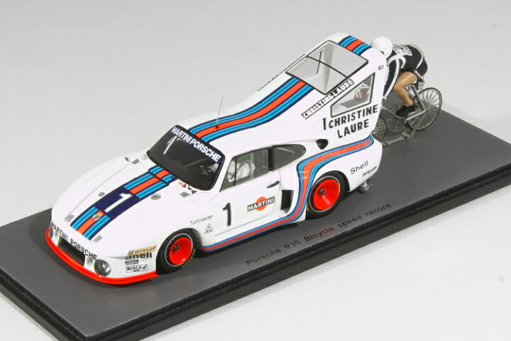 楽天市場】スパーク 1/43 ポルシェ 935 自転車 スピード レコード 