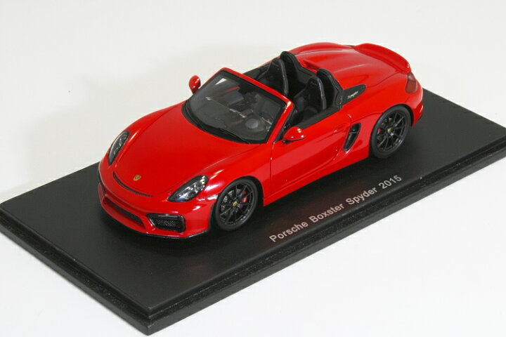 楽天市場】スパーク 1/43 ポルシェ ボクスター スパイダー 981 2015 