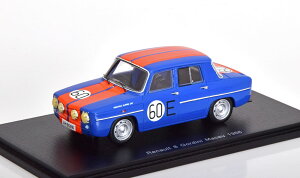 Xp[N 1/43 m[ 8 SfB[j #60 }JI 1966 Renault 8 Gordini No 60 Macau 1966 Mauro/Bianchi