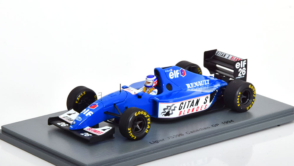 スパーク 10％OFF 人気激安 1 43 リジェ JS39B カナダGP Canada Panis #26 GP Ligier 1994