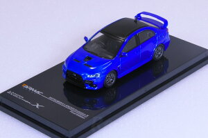 TARMAC 1/64 �O�H �����T�[�G�{�����[�V���� X �t�@�C�i���G�f�B�V���� �u���[ Mitsubishi Lancer Evo X Final Edition-Octane Blue
