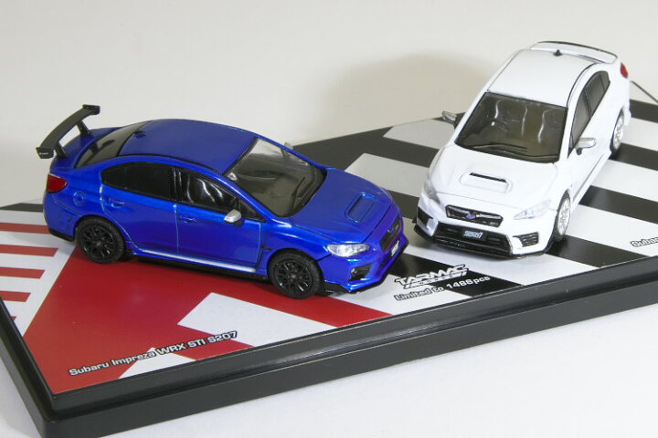 楽天市場】TARMAC Works 1/64 SUBARU WRX STI S207 & S208 セット 