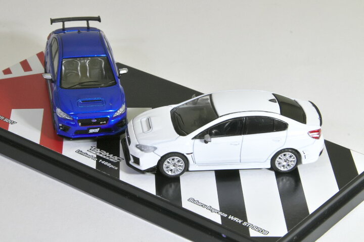 楽天市場】TARMAC Works 1/64 SUBARU WRX STI S207 & S208 セット 