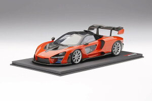 TRUE SCALE miniatures 1/18 }N[ Zi 2018 ~IW McLAREN SENNA MIRA ORANGE