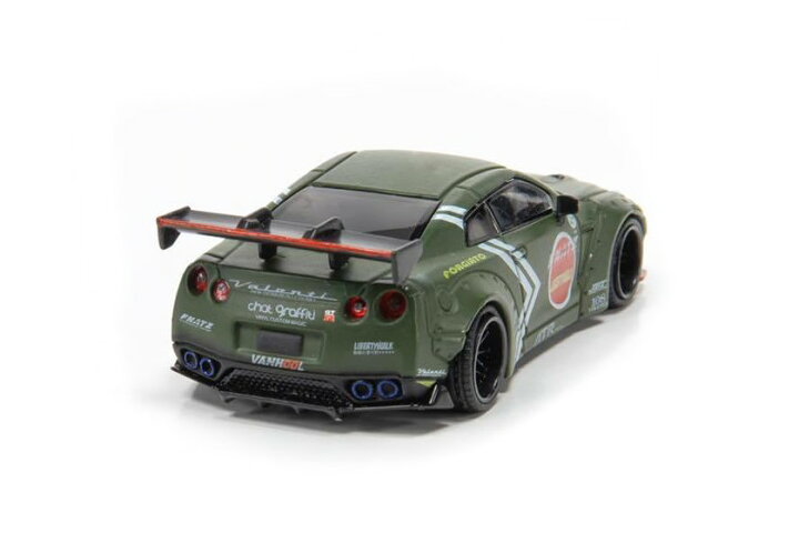 楽天市場】TSM MINI GT 1/64 LB☆WORKS Nissan GT-R (R35) Rear Wing 