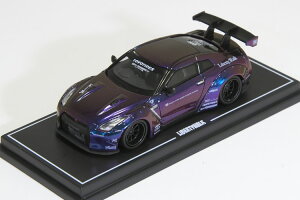 TSM MINI GT 1/64 LBWORKS Nissan GT-R (R35) Rear Wing Chameleon Y JI p