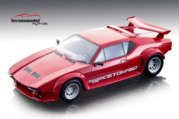 楽天市場】テクノモデル 1/18 デ・トマソ パンテーラ GT5 ロッソコルサ 