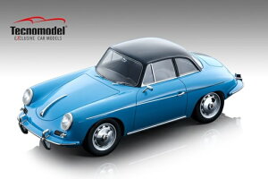�e�N�m���f�� 1/18 �|���V�F 356 �J���}�� �n�[�h�g�b�v 1961 �O���X ���C�g�u���[ �u���b�N�g�b�v Porsche Karmann Hardtop gloss light blue black