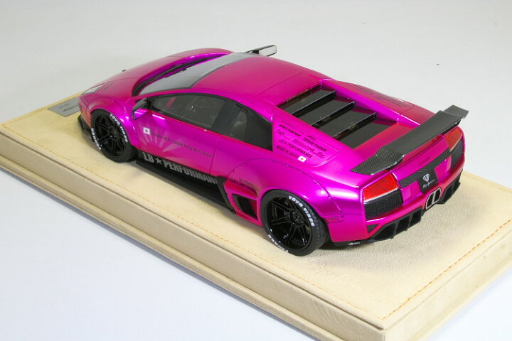 楽天市場 Liberty Walk 1 18 Lb Works ランボルギーニ ムルシエラゴ フラッシュピンク 40台限定 Lamborghini Murcielago Reowide モデルカー カタログ Shop