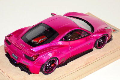 楽天市場 Liberty Walk 1 18 Lb Works フェラーリ 458 イタリア Flash Pink Version A 内装 50台限定 Reowide モデルカー カタログ Shop