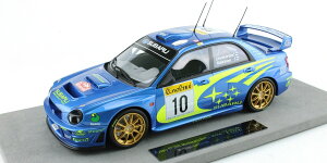 TOPMARQUES 1/18 Xo CvbT S7 #10 eJ 2002 D SUBARU IMPREZA S7 N 10 WINNER RALLY MONTECARLO 2002 T.MAKINEN K.LINDSTROM