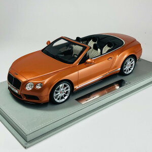 BBR MODEL 1/18 xg[ R`l^ GT V8 Ro[`u TCYS[h^bN Bentley Continental S Convertible sunrise gold metallic