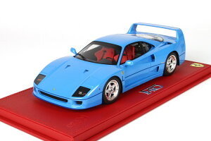 BBR MODEL 1/18 tF[ F40 1987 Cgu[ 82 Ferrari Light Blue