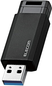 �G���R�� USB������ 32GB USB3.2 Gen1 �m�b�N�� �u���b�N MF-PKU3032GBK/E