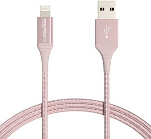 �x�[�V�b�N ���C�g�j���O�P�[�u�� �_�u���i�C�����ґg USB MFi�F�؍� iPhone�[�d�P�[�u�� �A�h�o���X�h�R���N�V���� 1.8m ���[�Y�S�[���h