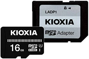 LINVA(KIOXIA) Ń microSDHCJ[h 16GB UHS-IΉ Class10 (ő]x50MB/s) Ki 3Nۏ f KTHN-MW016G