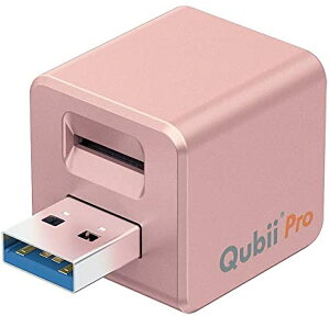 Maktar Qubii Pro [YS[h [dȂ玩obNAbv iphone usb ipad eʕs ʐ^  y A SNS f[^ ڍs SDJ[h[_[ @ύX MFiF (microSDʔ)