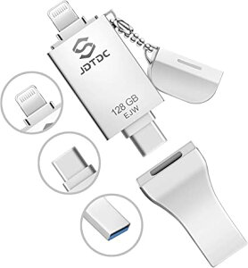 iPhone USB128GB MFiF2021ŐV 3 in1 iPhone USB tbVhCu tHgXeBbN iPhone iPad pobNAbv iOS Android PC Lightning tbVhCu ʐ^U