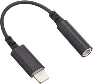 GR iPhone headphone adapter lightning - 3.5mm wbhzWbNA_v^[ 4ɃCz[q(ʘbΉ) ϋvdl APPLEFؕi ubN EHP-L35DS01CBK