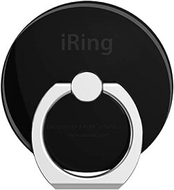 AAUXX(オークス) スマホ リング ジェットブラック 4 3.6 6cm iRing Circle 正規輸入品 UMS-IR07IMCBL