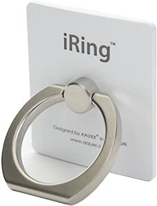 ���K�A���i iRing Premium �I�[�N�X �X�}�z�O���b�v �X�^���h �݂艺���t�b�N�t�� �p�[���z���C�g �X�}�z �^�u���b�g�p �����h�~ UMS-IR01HKPW