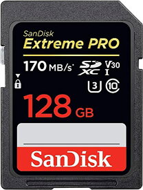SanDisk サンディスク Extreme Pro SDXC 128GB カード UHS-I 超高速U3 V30 Class10 4K対応 並行輸入品