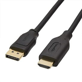 ベーシック DisplayPort to HDMI A/Mケーブル 0.9m