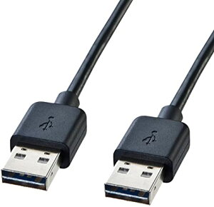 �T�����T�v���C ���ʑ}����USB�P�[�u��(A-A�^�C�v) 1m �u���b�N KU-RAA1