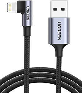 UGREEN CgjOUSBP[u L MFi F iphone [dP[u  Q[p iPhone 11 Pro Max XS Max XR 8 7 6 Plus,iPhone SE 6S 5C,iPad Airpods ȂLi