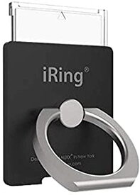 AAUXX iRing Link2 アイリング リンク2 ワイヤレス充電 落下防止 スマートフォン タブレット (BLACK)