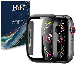 BELIYO Apple Watch p P[X 45mm Ή Apple Watch 7 PCf ̌^ KXʃJo[ AbvEHb`P[X Apple Watch 7 یJo[(Series7 45mm,ubN)