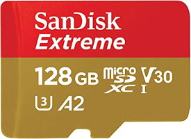 microSDXC 128GB SanDisk サンディスク Extreme UHS-1 U3 V30 4K Ultra HD A2対応