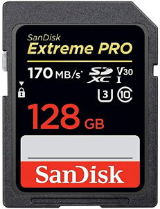 SanDisk 128GB Extreme PRO UHS-I SDXC 170MB/s SDSDXXY-128G TfBXN COpbP[Wi