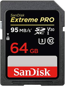 64GB SanDisk サンディスク Extreme Pro SDXC UHS-I U3 V30対応 海外リテール 並行輸入品