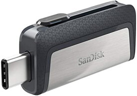 128GB SanDisk サンディスク USBメモリー USB3.1対応 Type-C Type-Aデュアルコネクタ搭載 R:150MB/s 海外リテール SDDDC2-128G-G46
