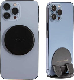 MOFT O Snap 新アップグレード版 磁力の大幅強化 スマホスタンドグリップ MagSafe 対応 iPhone 12シリーズ対応/iPhone 13シリーズ兼用 (ジェットブラック)